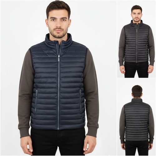 Piumino smanicato uomo - piumino,