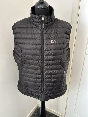Gilet imbottito donna rab nero - gilet,