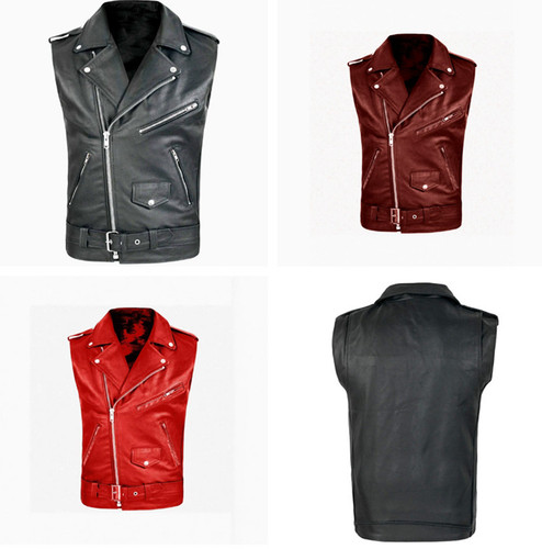 Gilet biker uomo - , moda